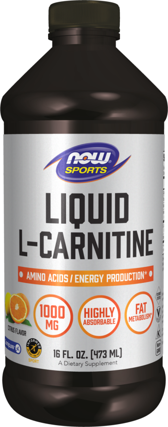 Now CARNITINE LIQUID CITRUS 16 OZ