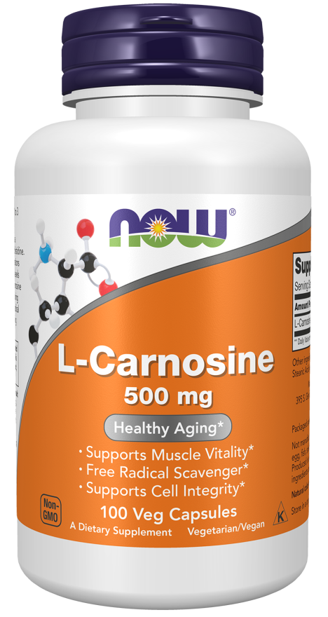 Now CARNOSINE 500MG 100 VCAPS