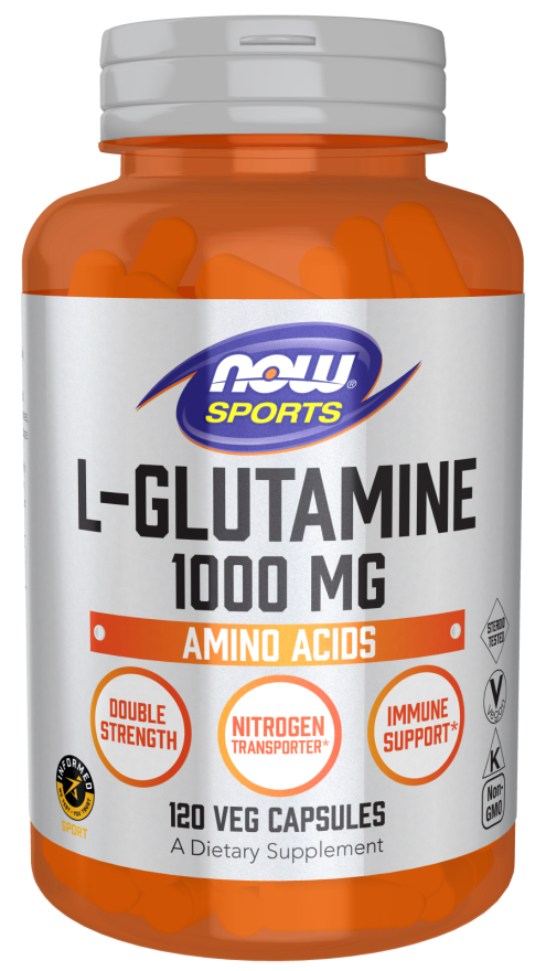 Now L-GLUTAMINE 1000mg CAPS