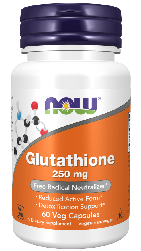 Now GLUTATHIONE 250mg 60 VCAPS