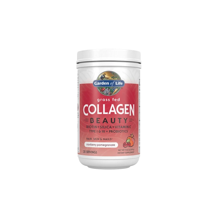 Garden of Life Grass Fed Collagen Beauty Cranberry Pomegranate 270g POWDER