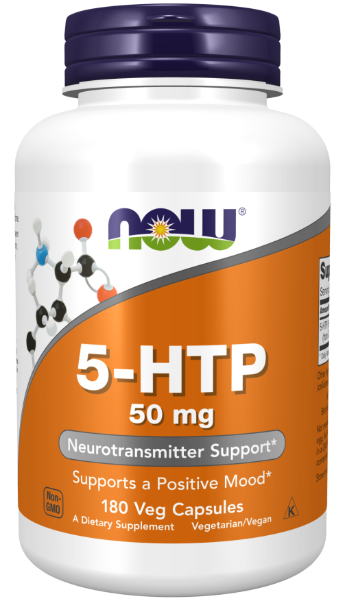 Now 5-HTP 50mg 180 VCAPS