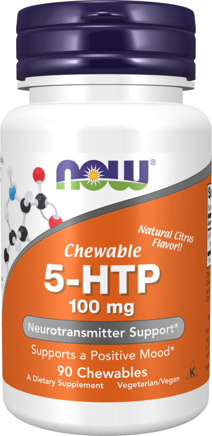 Now 5-HTP 100mg CHEWABLE LOZENGES 90 TABS