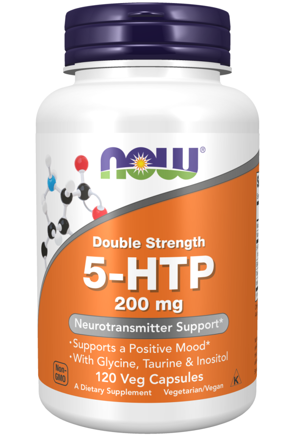 Now 5-HTP 200MG 120VCAPS