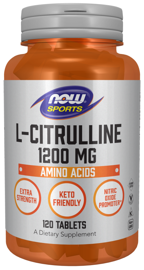 Now L-CITRULLINE 1200MG 120 TABS
