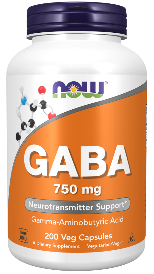 Now GABA 750mg 200 VCAPS