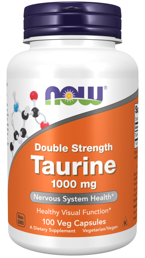 Now TAURINE 1000mg 100 VCAPS