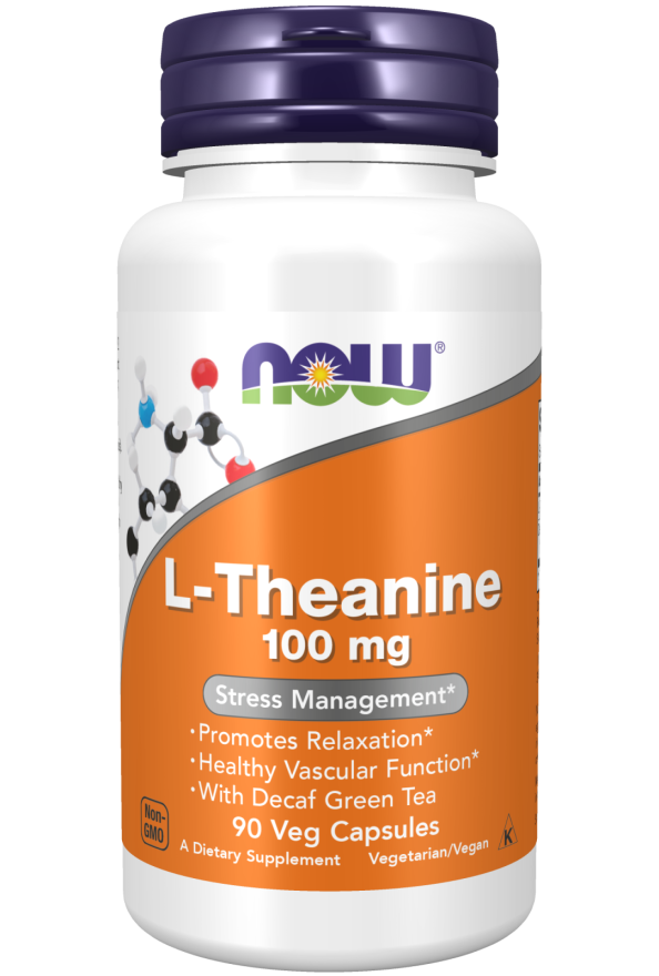 Now THEANINE 100MG 90 VCAPS