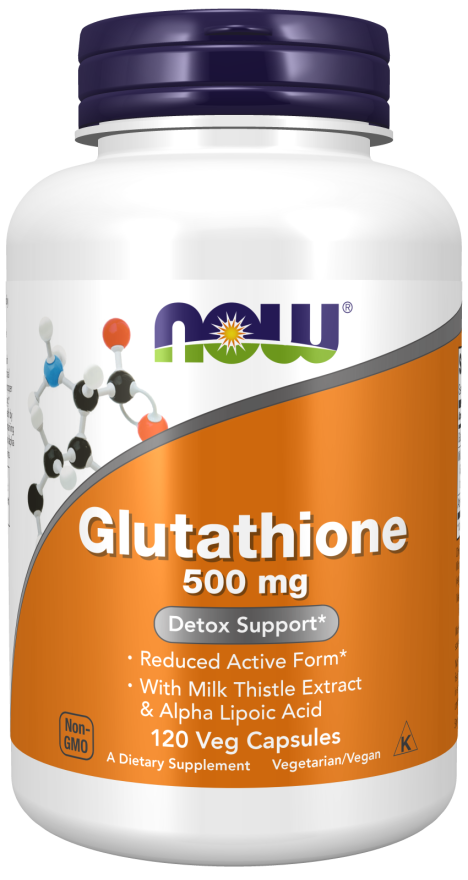 Now GLUTATHIONE 500mg 120 VCAPS