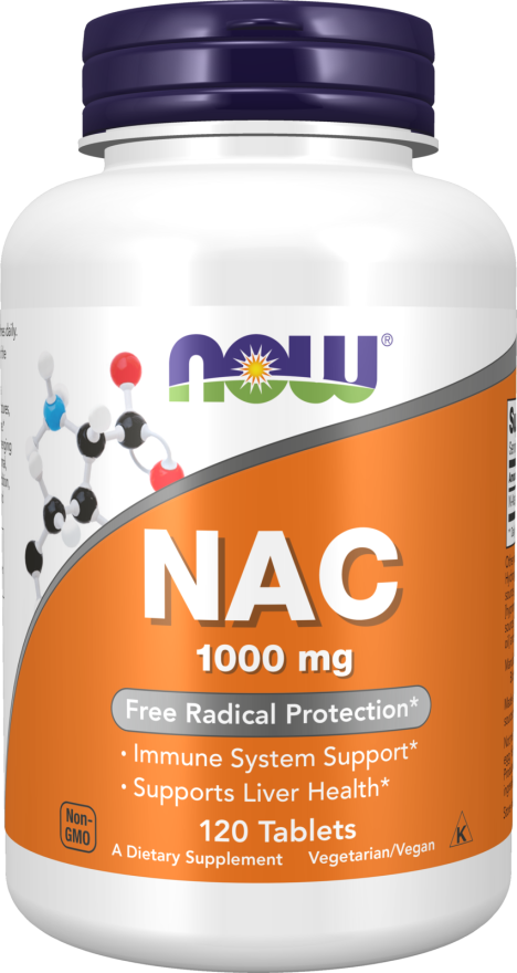 Now N-ACETYL-CYSTEINE 1000 MG 120 TABS