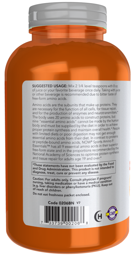 Now AMINO-9 ESSENTIALS POWDER 330 G