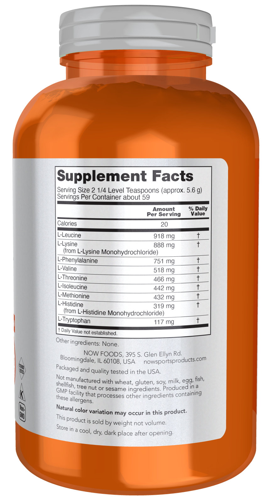 Now AMINO-9 ESSENTIALS POWDER 330 G