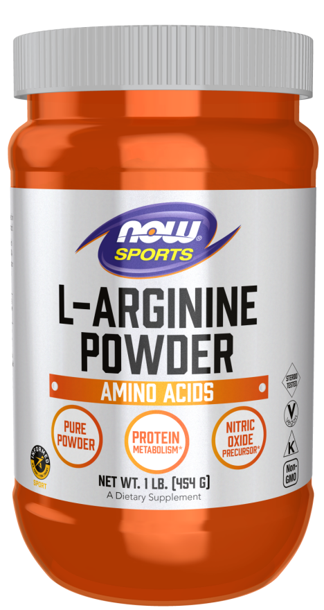 Now ARGININE POWDER PURE 1 LB