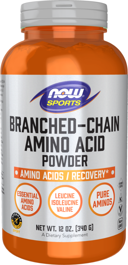 Now BRANCH CHAIN AMINO POWDER 12 OZ