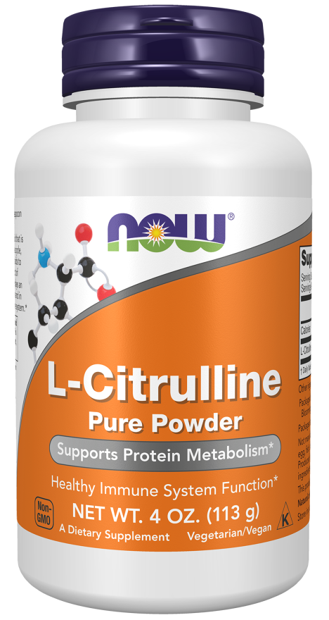 Now CITRULLINE POWDER 4 OZ