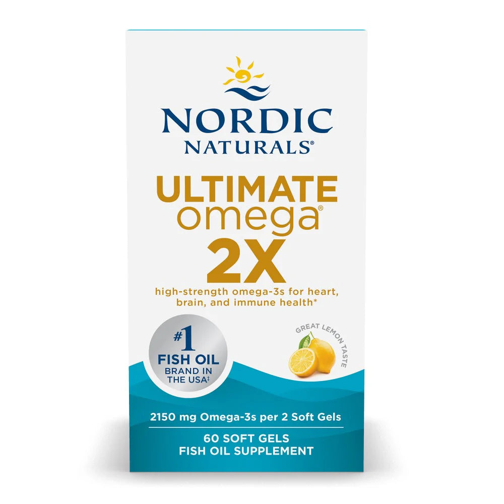 Nordic Naturals Ultimate Omega 2X 2150mg 120 Soft Gels