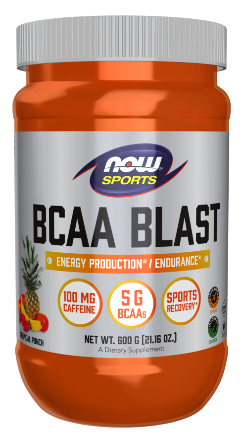 Now BCAA BLAST PWD TROPICAL PUNCH 600 G