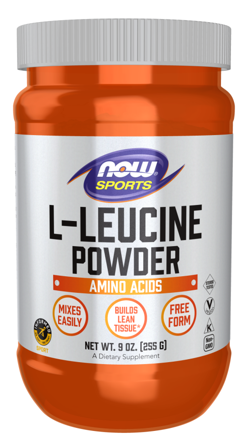 Now L-LEUCINE POWDER (INSTANTIZED) 9 OZ