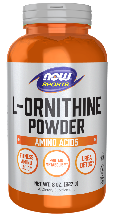 Now L-ORNITHINE POWDER 8 OZ