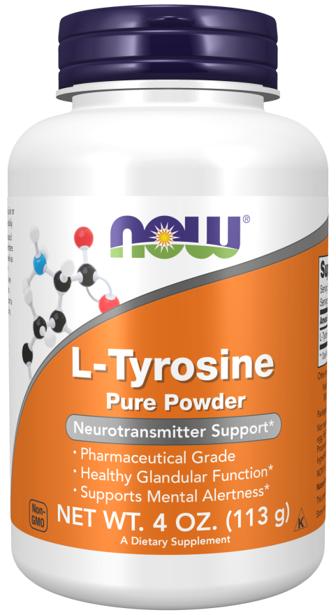 Now L-TYROSINE POWDER 4 OZ