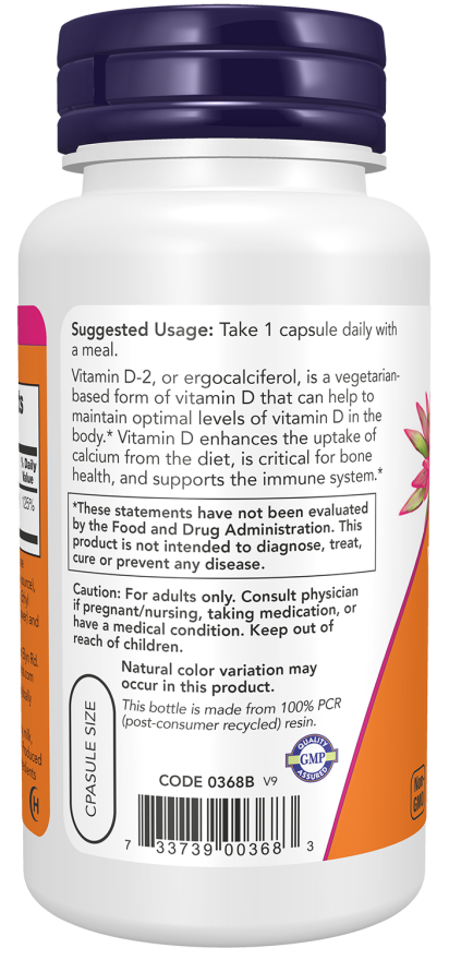 Now VIT D-1000iu VEGETARIAN 120 VCAPS
