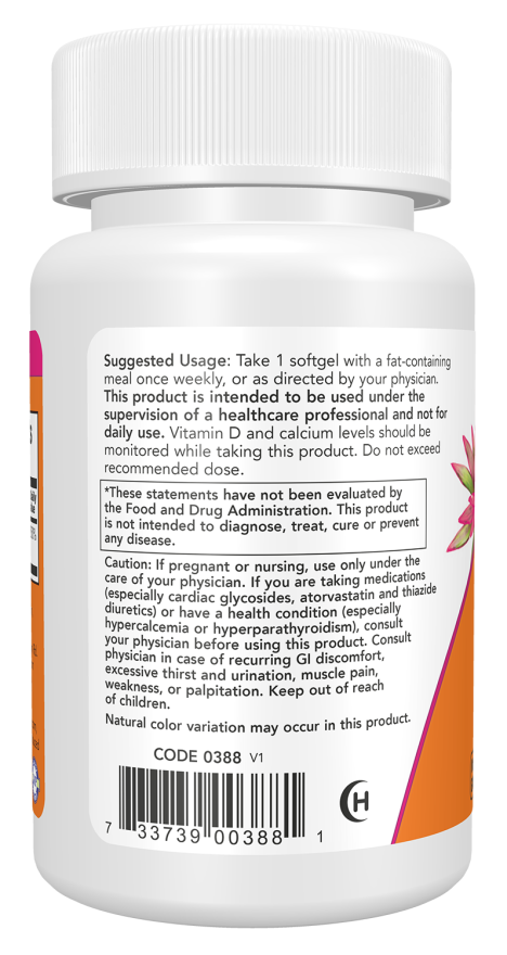 Now VIT D-3 50,000 IU 12 SGELS