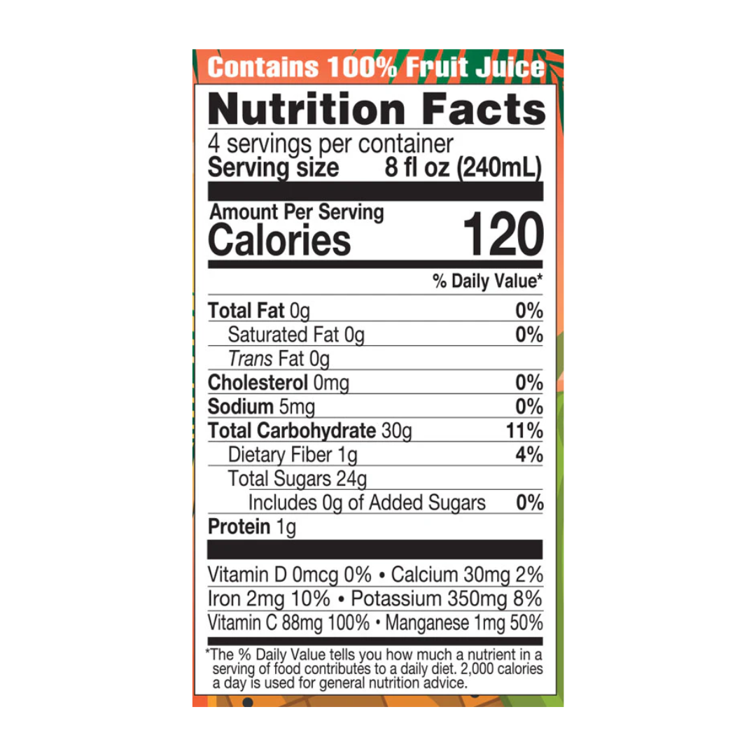 LAKEWOOD Tropical Trio Juice 32 OZ