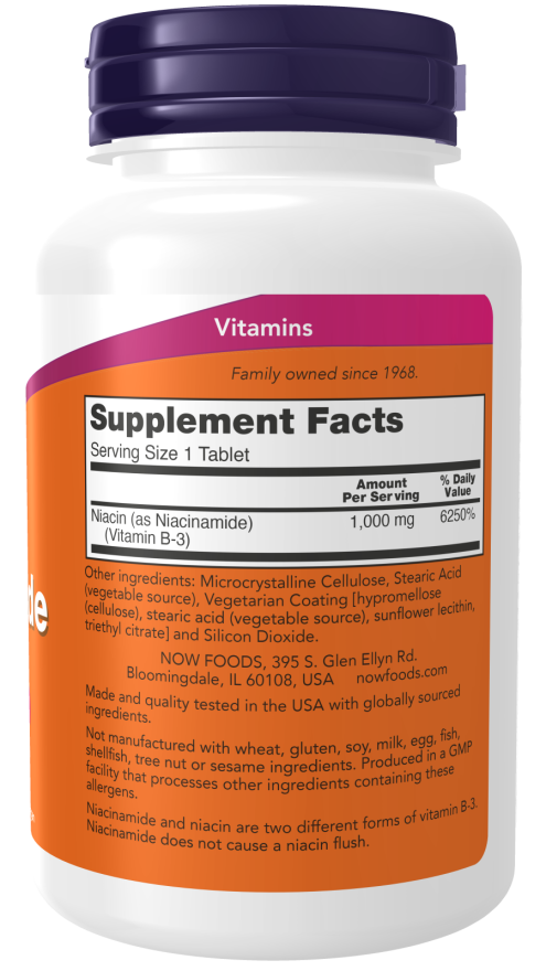 Now NIACINAMIDE 1,000MG 90 TABS