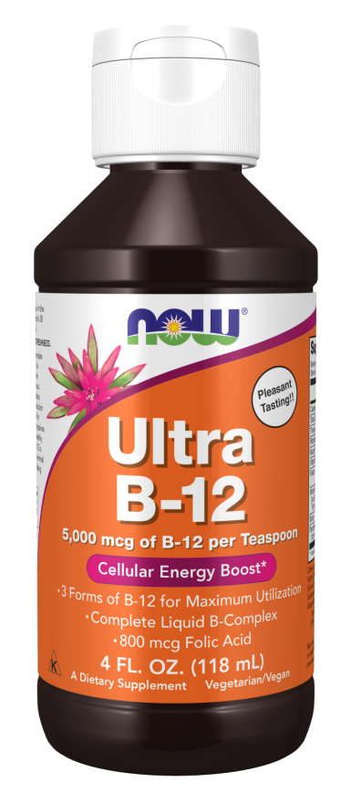 Now ULTRA B-12 LIQUID 4 FL OZ