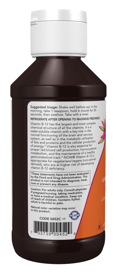 Now ULTRA B-12 LIQUID 4 FL OZ