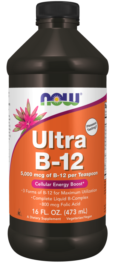 Now ULTRA B-12 LIQUID 16 FL OZ