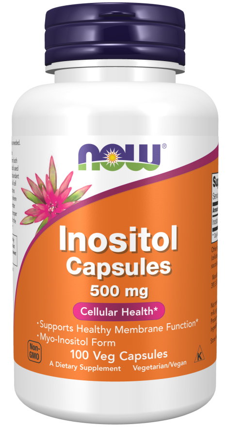 Now INOSITOL 500mg 100 VCAPS