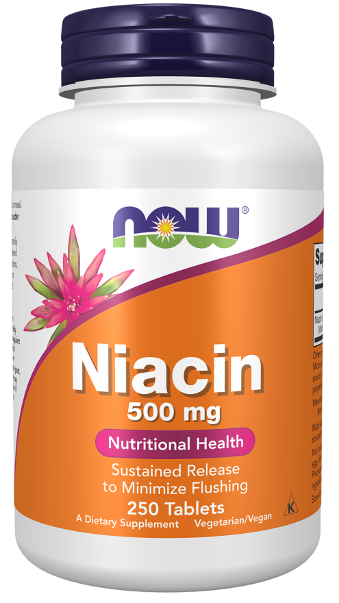Now NIACIN 500mg TR 250 TABS
