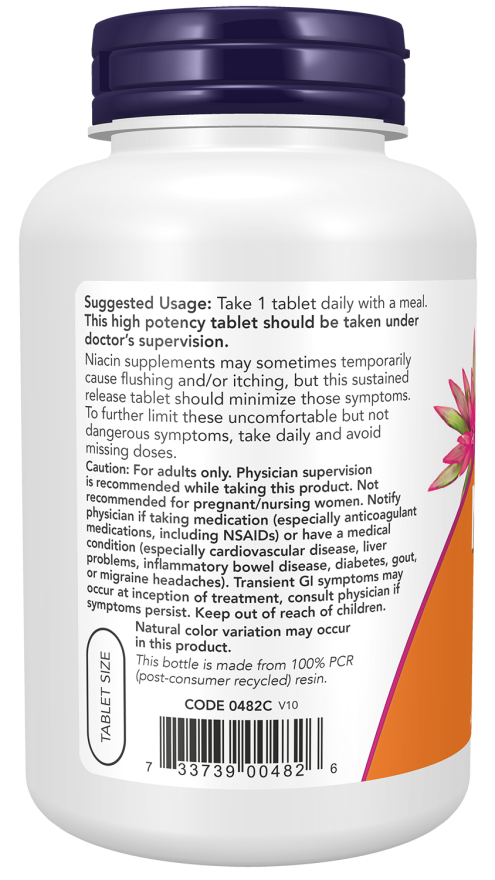 Now NIACIN 500mg TR 250 TABS