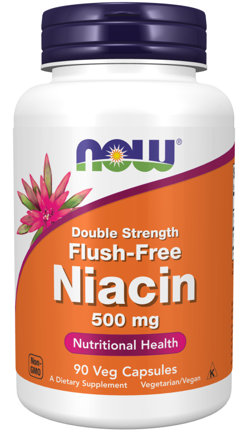 Now FLUSH FREE NIACIN 500mg 90 VCAPS