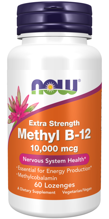 Now METHYL B-12 10000 mcg 60 LOZ