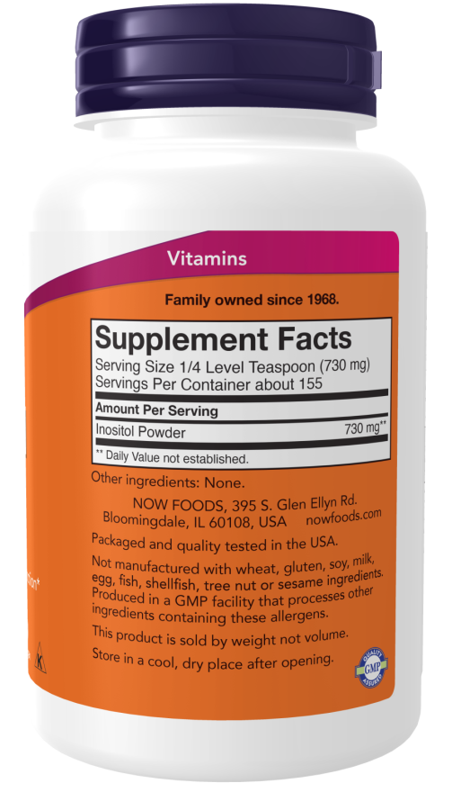 Now INOSITOL PURE PWD 8 OZ