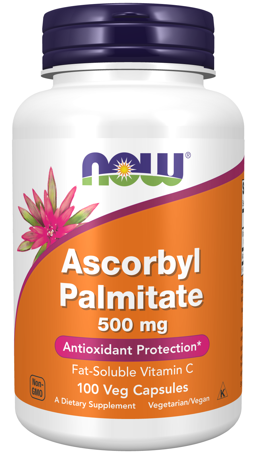 Now ASCORBYL PALMITATE 500 MG 100 VCAPS