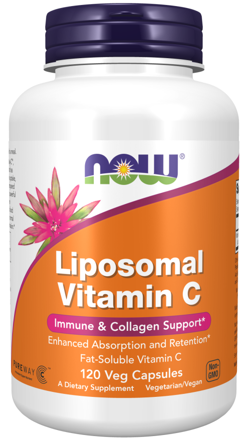 Now LIPOSOMAL VITAMIN C 120 VCAPS