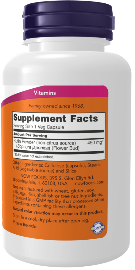 Now RUTIN 450 MG 100 VCAPS