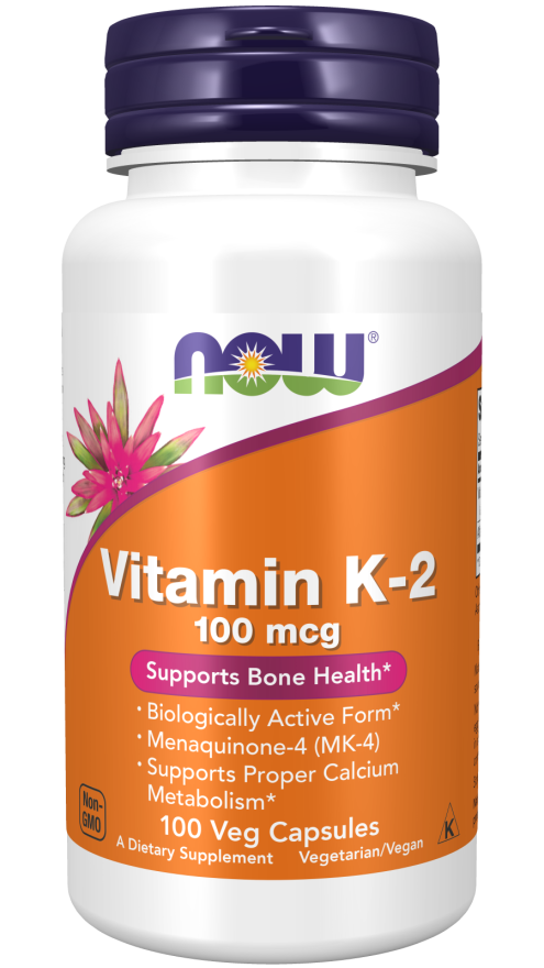 Now VITAMIN K-2 100mcg 100 VCAPS