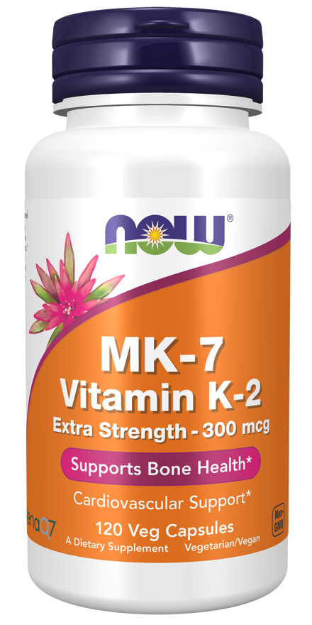 Now VITAMIN K2 (MK-7) 300 mcg 120 VCAPS
