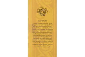 NUMI TEAS Turmeric Tea Three Roots 12 BAG