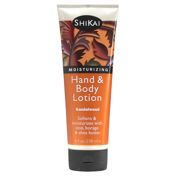 SHIKAI MOISTURIZING HAND & BODY LOTION SANDALWOOD 8 FL OZ