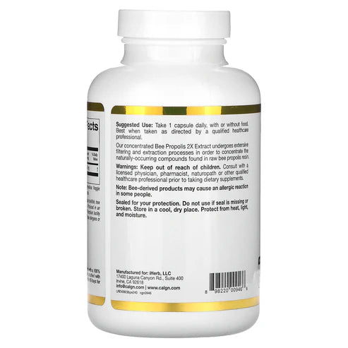 Bee Propolis 2x Potency Capsules