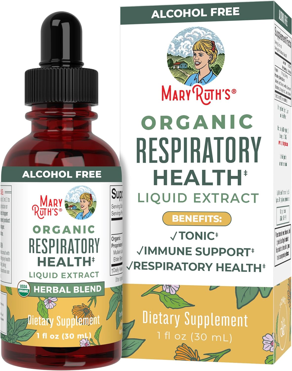 Mary Ruth's Organic Respiratory Health Herbal Blend (1 oz)