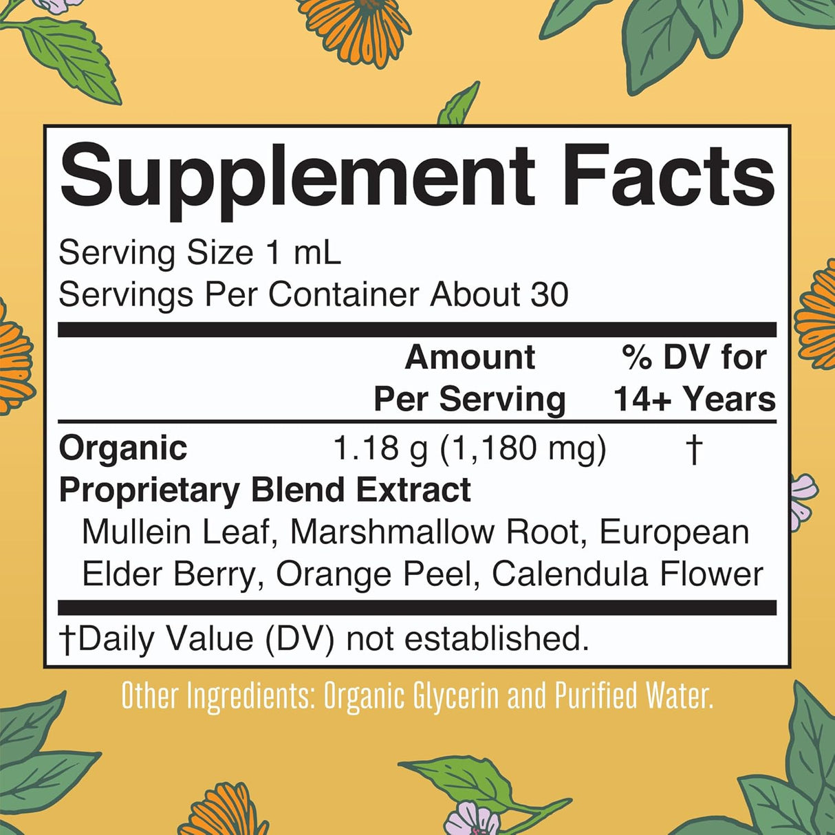 Mary Ruth's Organic Respiratory Health Herbal Blend (1 oz)