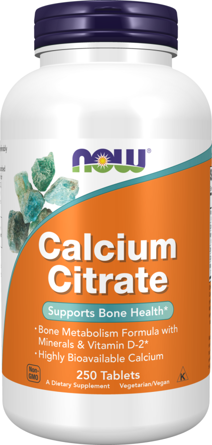 Now CALCIUM CITRATE W/MIN 250 TABS