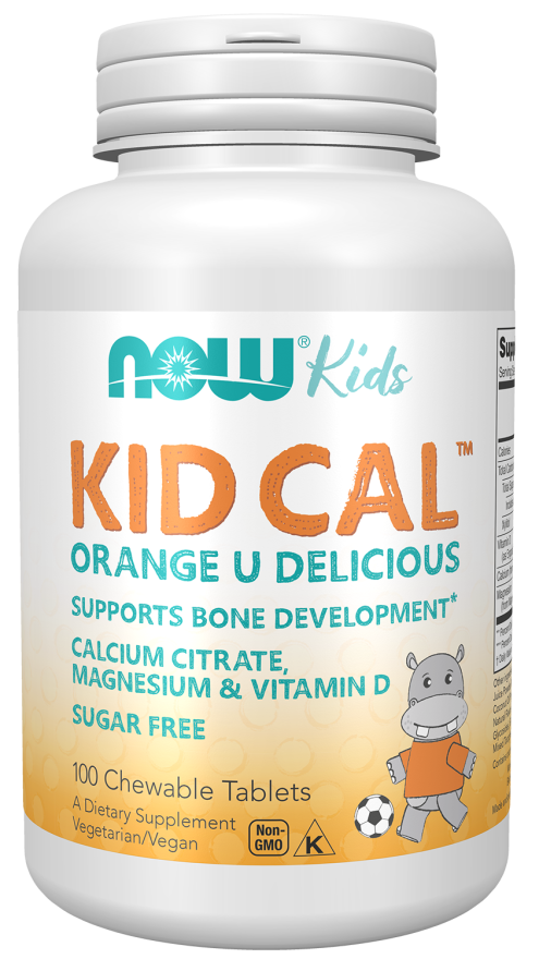 Now KID-CAL CHEWABLE CALCIUM 100 LOZ