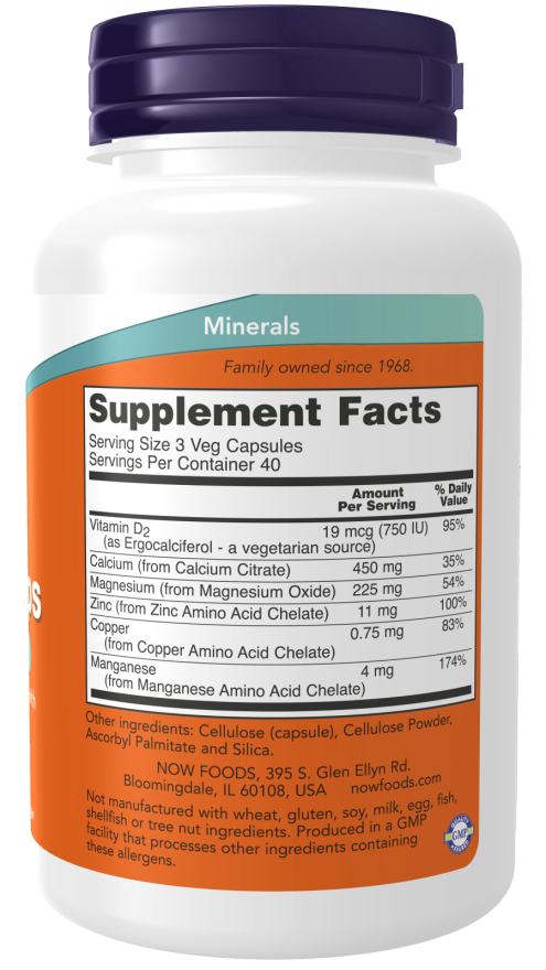 Now CAL CITRATE PLUS CAPS 120 VCAPS